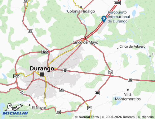 Mapa MICHELIN Nuevo Pedregal III - ViaMichelin
