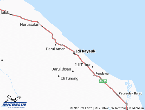 Mappa MICHELIN Keude Blang - ViaMichelin