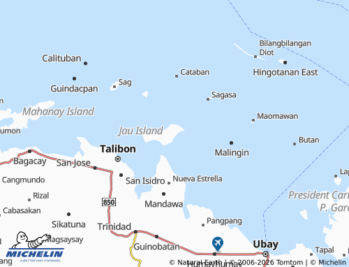 MICHELIN Pinamgo map - ViaMichelin