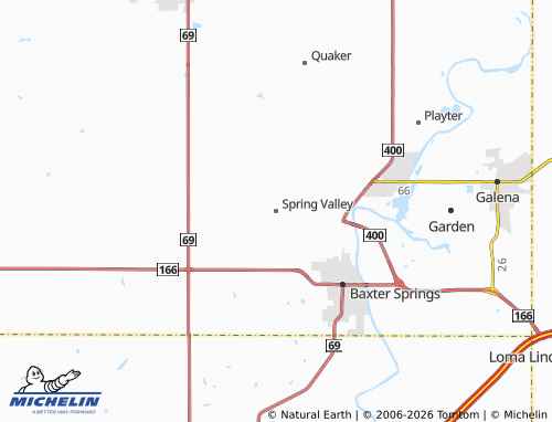 Mappa MICHELIN Spring Valley - ViaMichelin