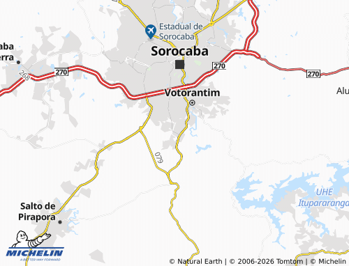 Mapa MICHELIN Parque Jataí - ViaMichelin