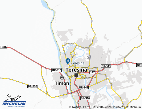 Mapa MICHELIN Bom Jesus - ViaMichelin