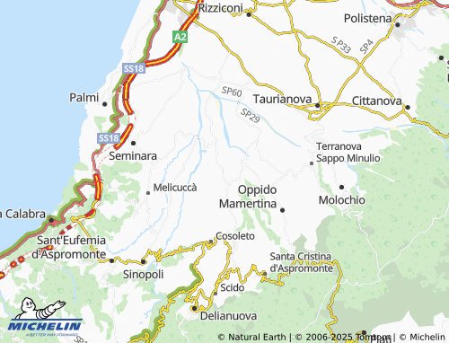 Mappa MICHELIN Castellace - ViaMichelin