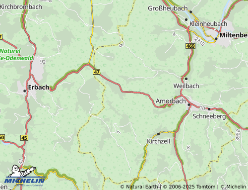 MICHELIN Neidhof map - ViaMichelin