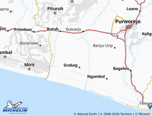 Carte MICHELIN Tlepok Kulon - ViaMichelin