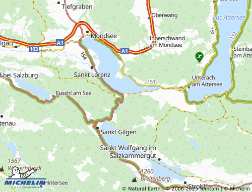 Mapa MICHELIN Oberburgau - ViaMichelin