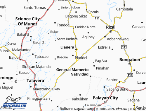 MICHELIN Plaridel map - ViaMichelin