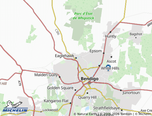 Mappa MICHELIN Eaglehawk - ViaMichelin