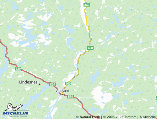 MICHELIN Buhølen map - ViaMichelin
