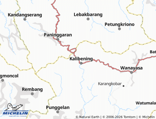 MICHELIN-Landkarte Sikumpul - ViaMichelin