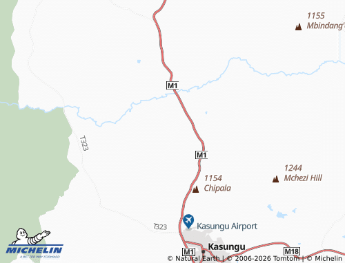 Mappa MICHELIN Kanyemba - ViaMichelin