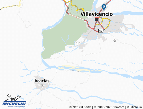 Carte MICHELIN Las Mercedes - ViaMichelin