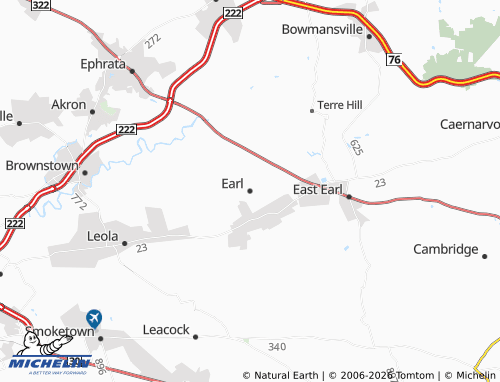 Mappa MICHELIN Earl - ViaMichelin