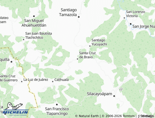 Mappa MICHELIN Santa Cruz de Bravo - ViaMichelin