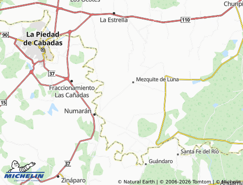 Mappa MICHELIN La Lobera - ViaMichelin