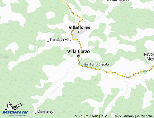 MICHELIN California map - ViaMichelin