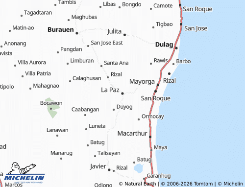 MICHELIN La Paz map - ViaMichelin