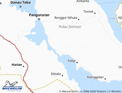 Mappa MICHELIN Sigaol Marbun - ViaMichelin