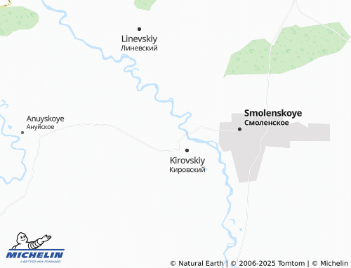MICHELIN Razdol'nyy map - ViaMichelin