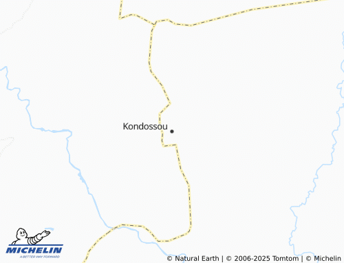 MICHELIN Kondossou map - ViaMichelin