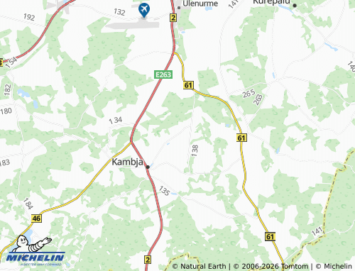 Mappa MICHELIN Madise - ViaMichelin
