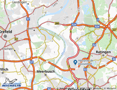 MICHELIN-Landkarte Nierst - ViaMichelin