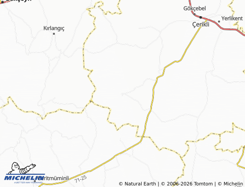MICHELIN Tekkeköy map - ViaMichelin