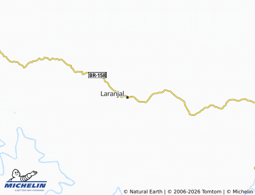 Mappa MICHELIN Laranjal - ViaMichelin