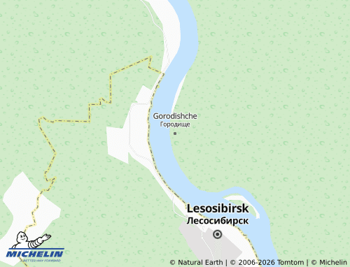 MICHELIN-Landkarte Gorodishche - ViaMichelin