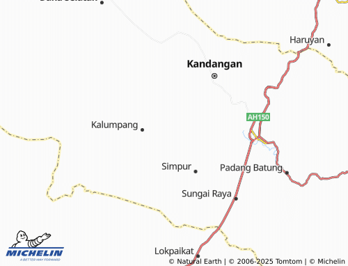 MICHELIN Panjampang Bahagia map - ViaMichelin
