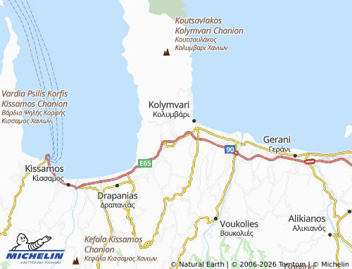 MICHELIN Koumoyli map - ViaMichelin