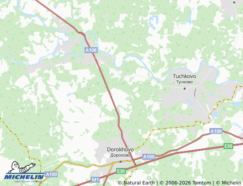Carte MICHELIN Lada SNT - ViaMichelin