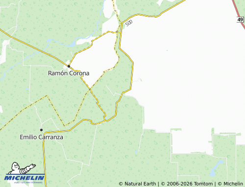 Mappa MICHELIN Tierra Generosa - ViaMichelin
