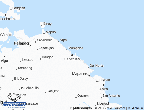 MICHELIN Cabatuan map - ViaMichelin