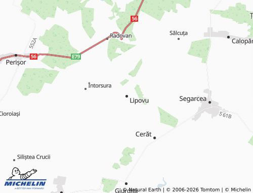 Carte MICHELIN Lipovu - ViaMichelin
