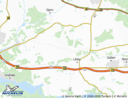 Kaart MICHELIN Sorring - ViaMichelin