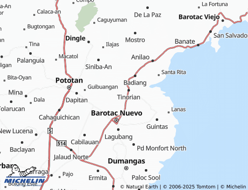 Mappa MICHELIN Igbong - ViaMichelin