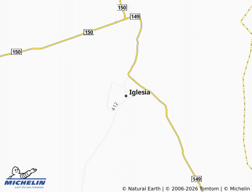 Mappa MICHELIN Iglesia - ViaMichelin