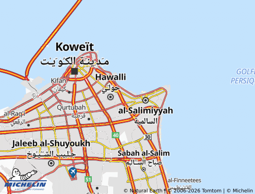 Mapa MICHELIN al-Salimiyyah 11 - ViaMichelin