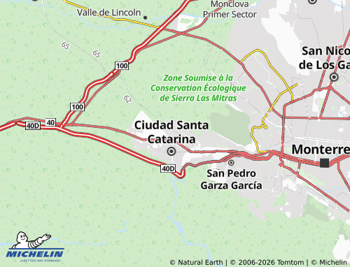 Mappa MICHELIN Tepeyac - ViaMichelin