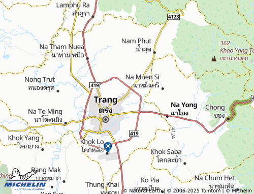 MICHELIN Ban Pho map - ViaMichelin