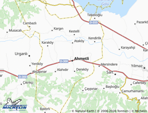 MICHELIN Kurtuluş map - ViaMichelin