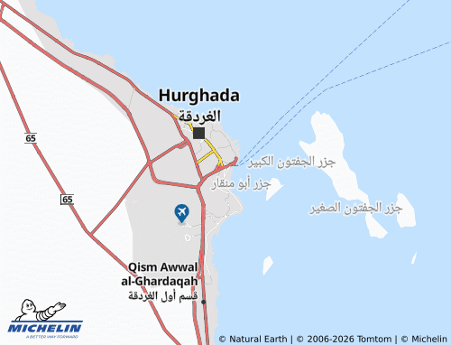 MICHELIN El Menaa map - ViaMichelin