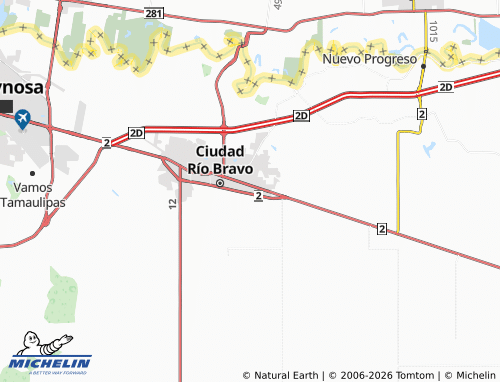Mapa MICHELIN El Rosario - ViaMichelin