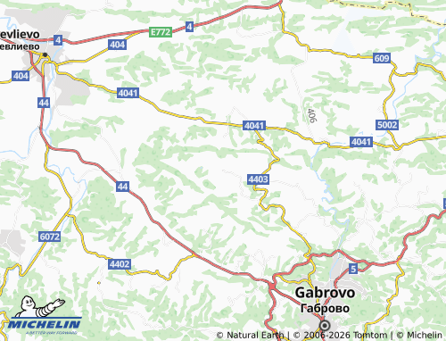 MICHELIN Zdravkovets map - ViaMichelin