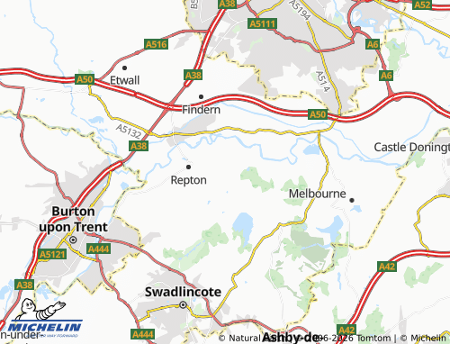 Mapa MICHELIN Milton - ViaMichelin