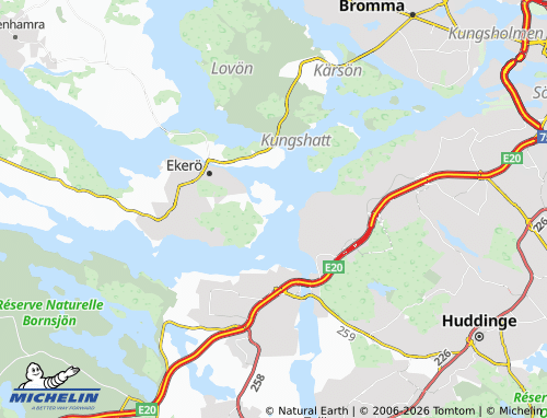 Mapa MICHELIN Solsidan - ViaMichelin