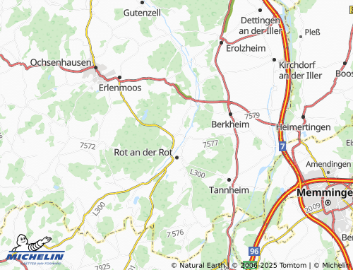 MICHELIN Mettenberg map - ViaMichelin