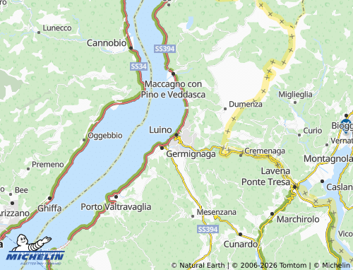 Mappa MICHELIN Luino - ViaMichelin