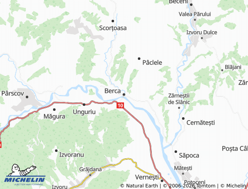 Mappa MICHELIN Berca - ViaMichelin